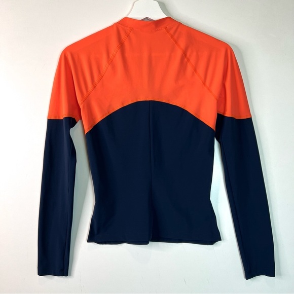 Flagpole Swim Zip Front Long Sleeve Shirt Rash Guard Size Small - Picture 4 of 8